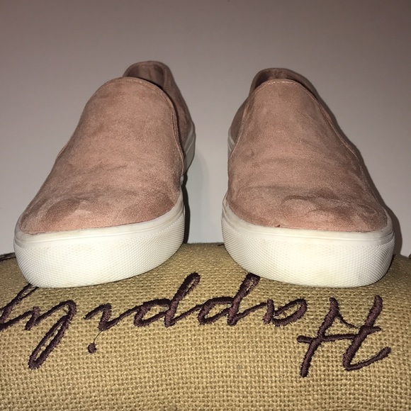 Universal Thread Goods Co Shoes Suede Feel Slip Ons Dusty Rose Pink Size… - Picture 2 of 9